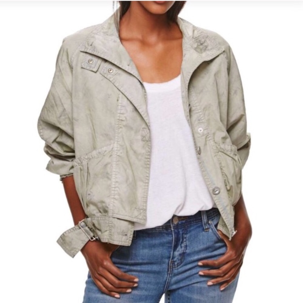FREE PEOPLE PARACHUTE JACKET